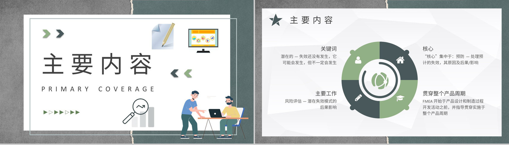 FMEA结构分析方法培训企业产品生产工艺流程总结PPT模板-5