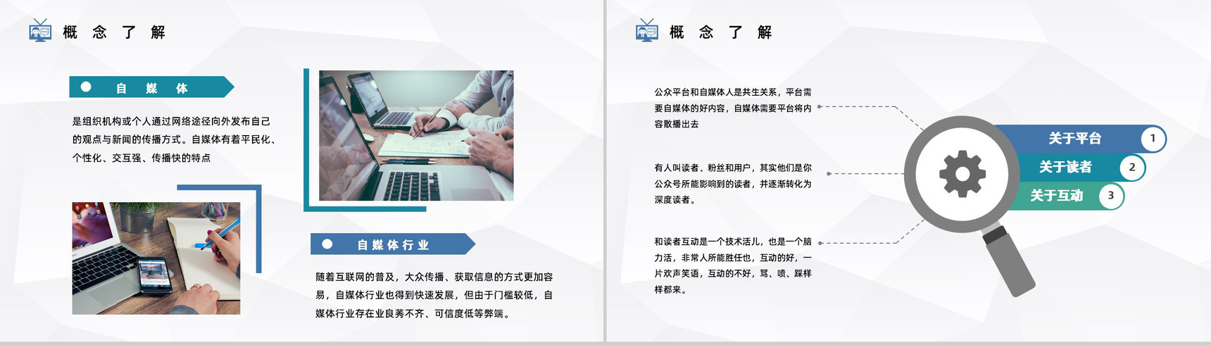 自媒体公司平台运营管理策划方案计划总结课程培训PPT模板-3