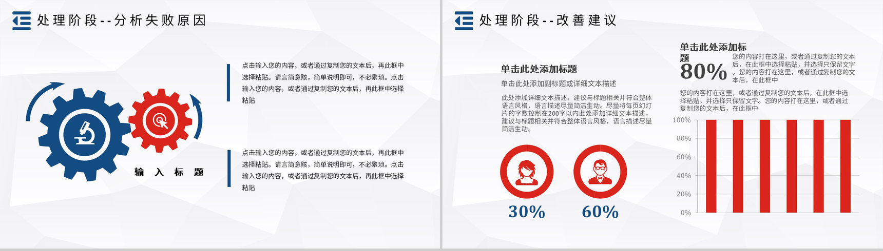 PDCA模型管理医护循环的四个阶段PDCA案例分析PPT模板-17