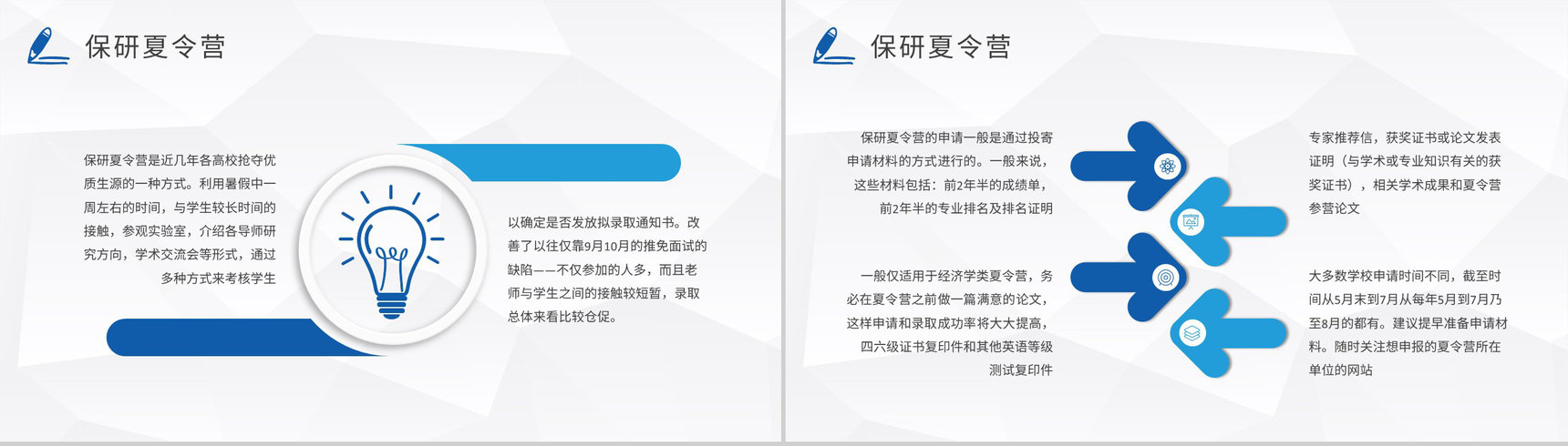校园大学生保研经验交流会活动总结考研知识分享PPT模板-3