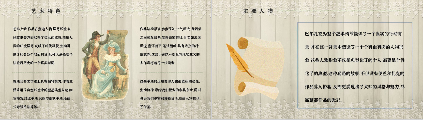 人间喜剧系列长篇小说《欧也妮葛朗台》作品介绍导读知识点梳理PPT模板-11