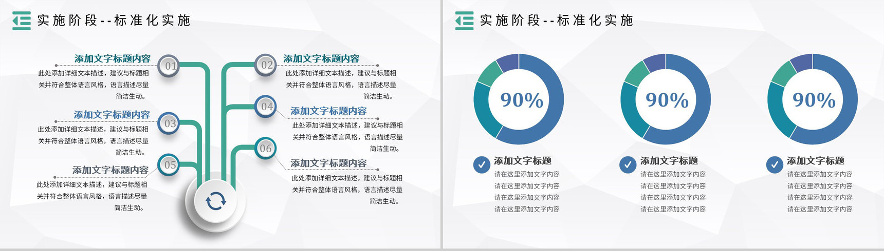 PDCA案例分析模型企业管理管理循环的四个阶段PPT模板-11