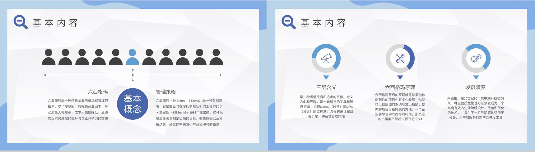 六西格玛案例分析培训工厂生产运作管理流程计划PPT模板-3
