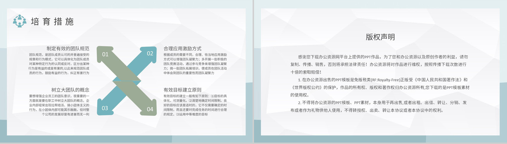 部门管理建设工作计划团队凝聚力培训方案汇报PPT模板-8