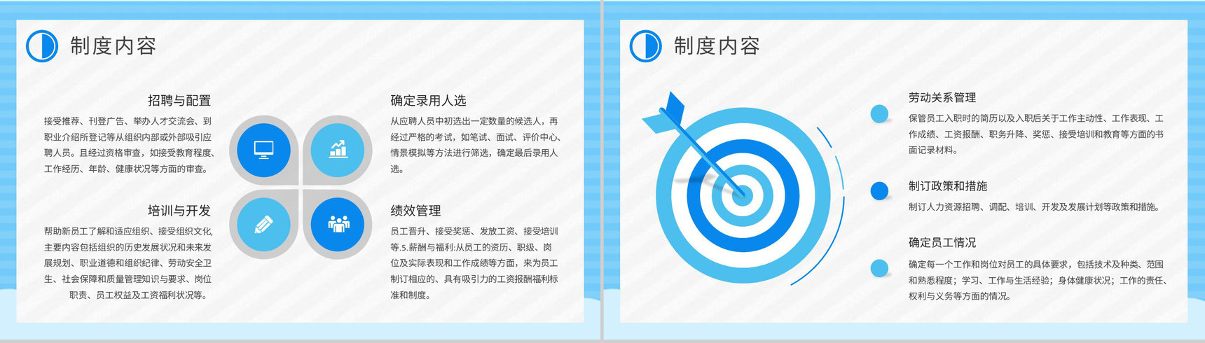 公司人事部门工作计划演讲员工人事管理制度培训学习PPT模板-6