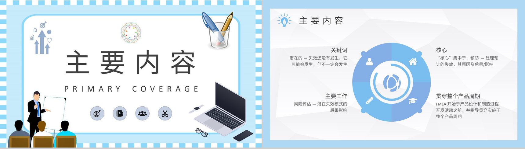 FMEA实践案例分析培训公司产品设计工艺流程介绍PPT模板-4
