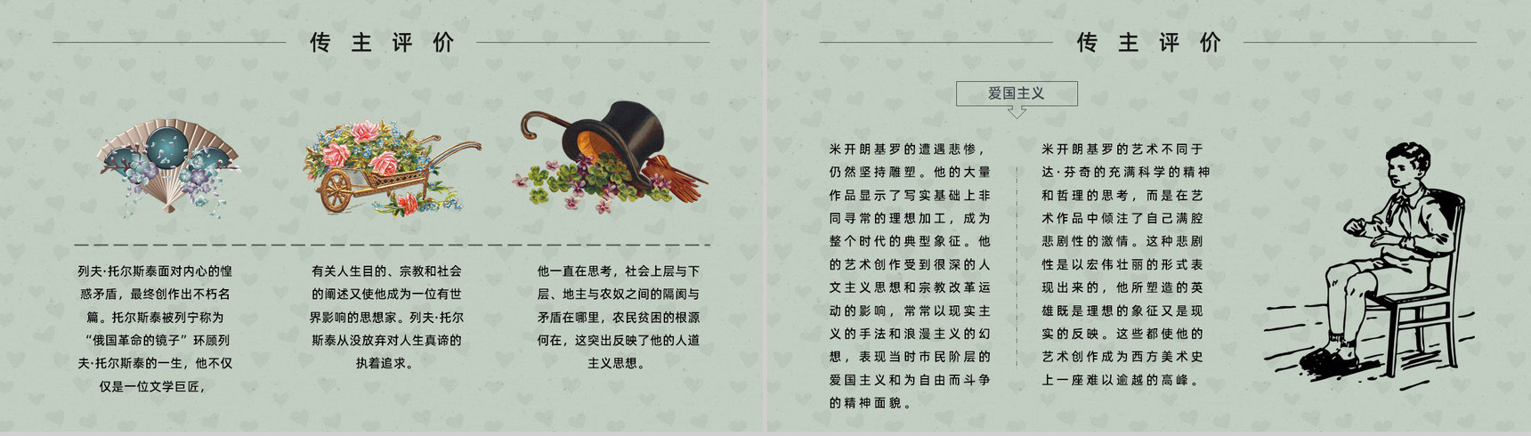 中学必读国外名著罗曼罗兰《名人传》人物分析心得体会PPT模板-3