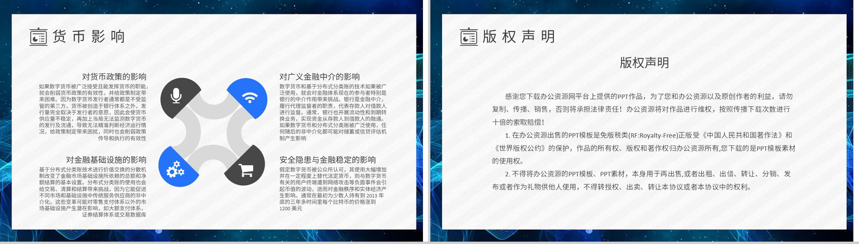 数字货币的作用和意义发展风险与监督的好处PPT模板-9