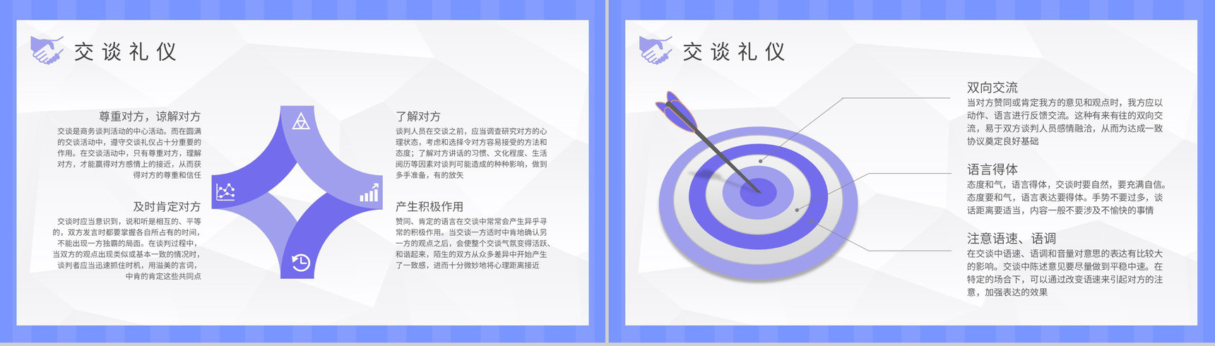 酒店服务管理工作总结员工商务礼仪培训学习PPT模板-3