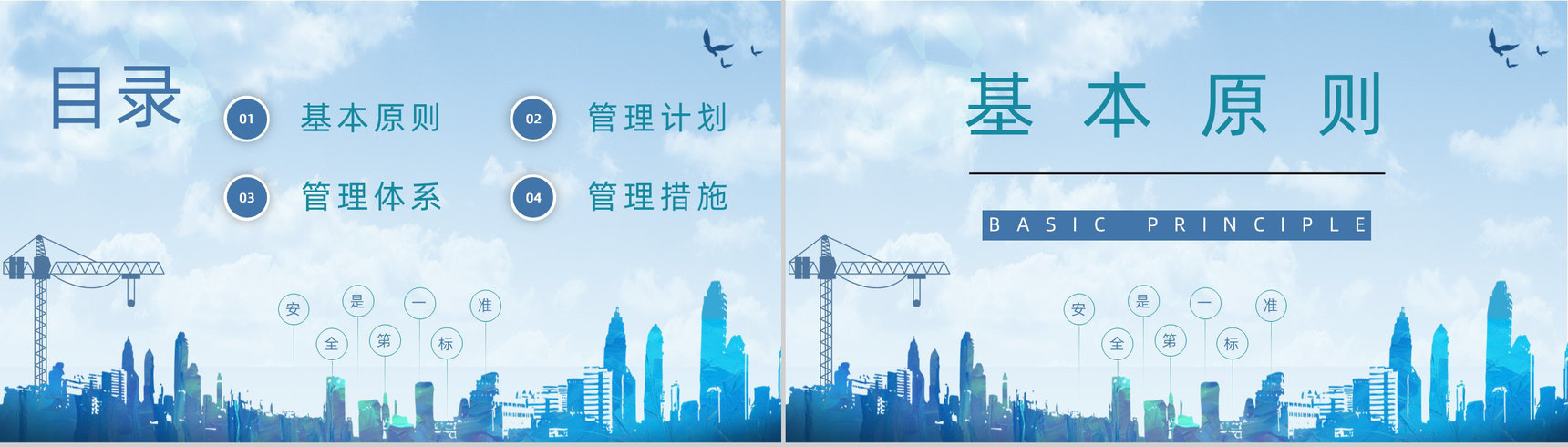 建设项目安全管理制度简介工地工人安全施工过程监管培训课程PPT模板-2