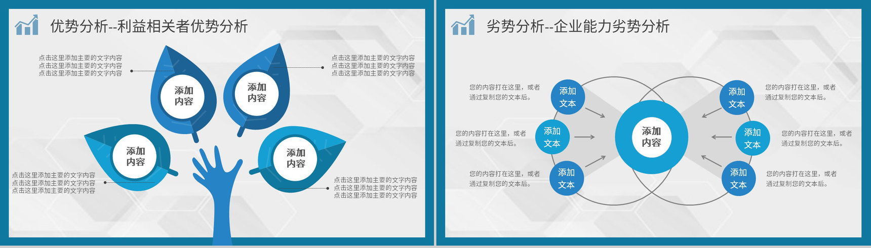 教育培训公司SWOT分析案例培训学习员工工作技能提升PPT模板-6