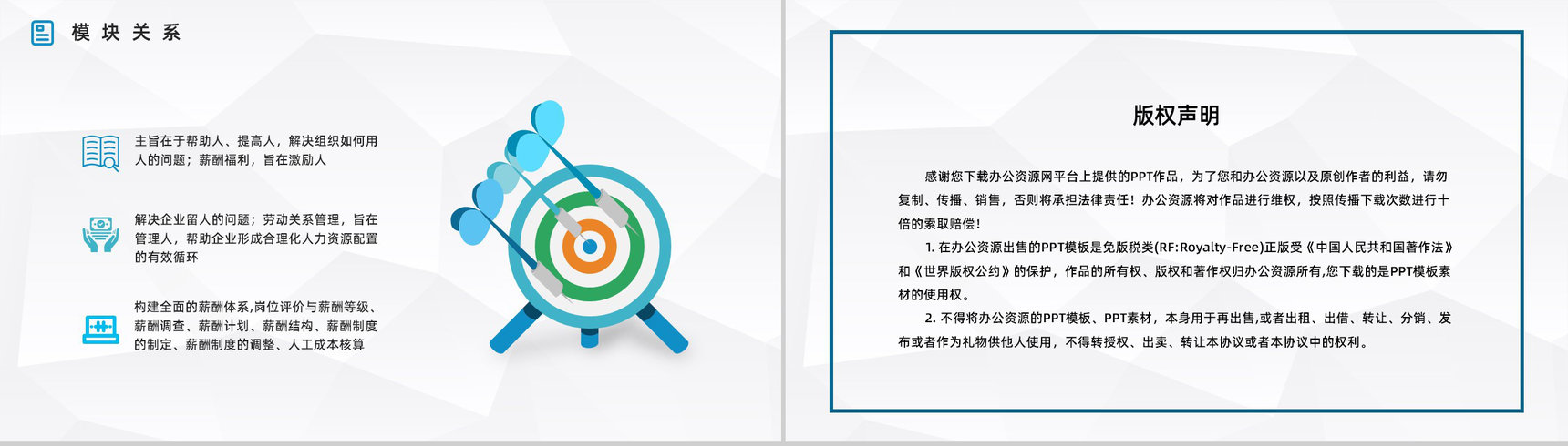 集团人力资源六大模块工作目标制定员工基础操作能力培养提升PPT模板-11