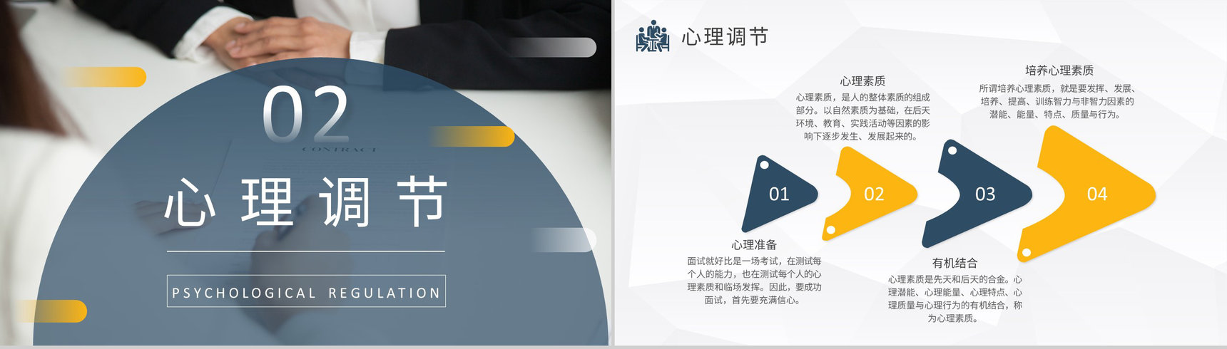 面试技巧培训课件个人求职过程沟通交流通用话术学习PPT模板-4