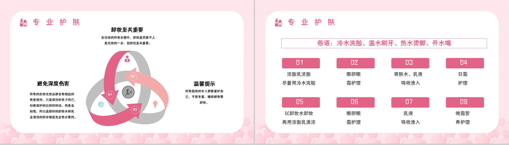 医美行业技能培训化妆师培训时尚美妆知识学习讲解PPT模板-8