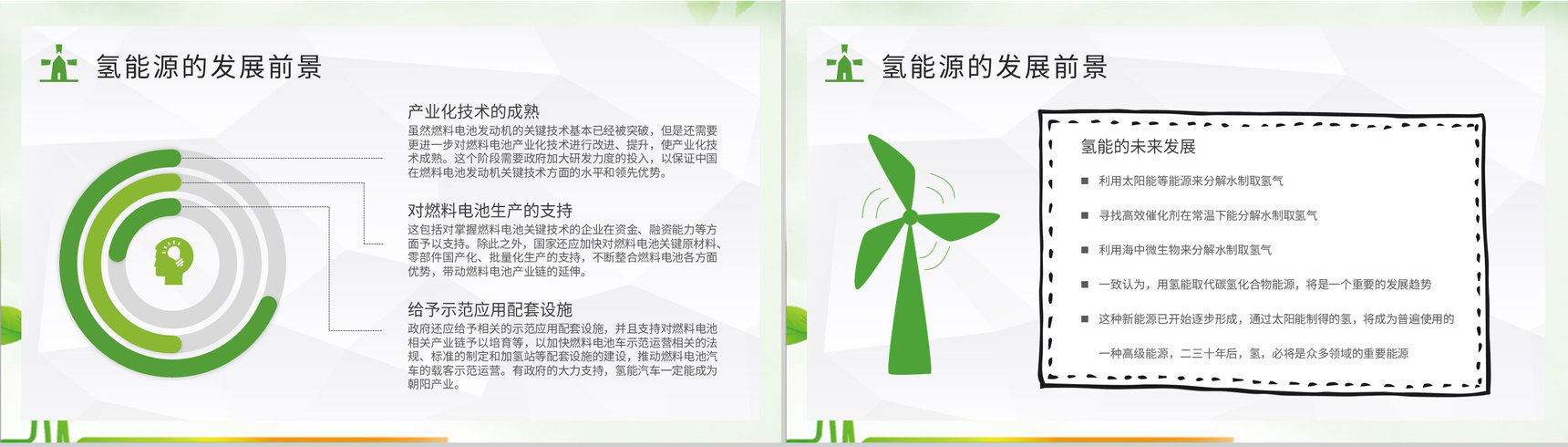 氢能源的发展前景与分析论文总结汇报演讲PPT模板-5