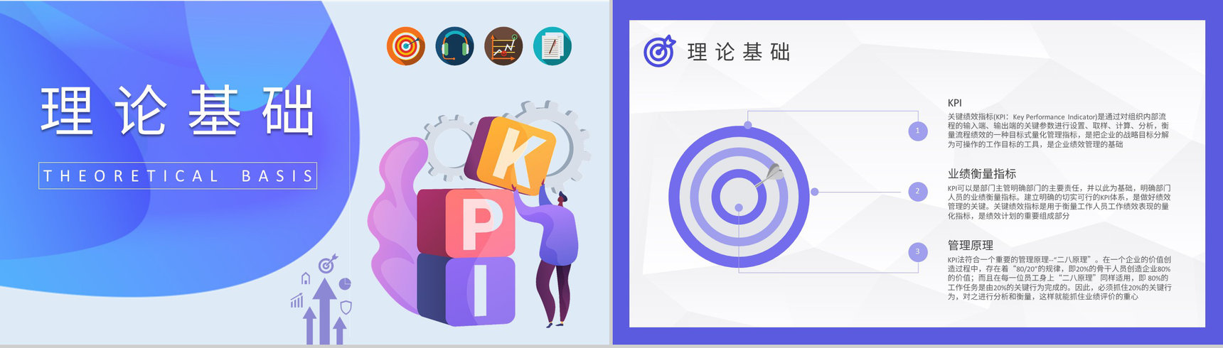 KPI指标体系核心内容介绍员工薪酬绩效考核制度学习PPT模板-5