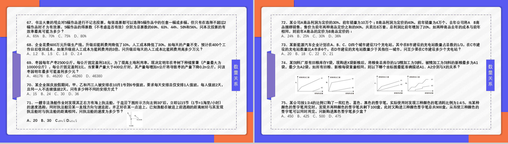 2018年公务员国考真题副省级附答案解析完美版PPT模板-13