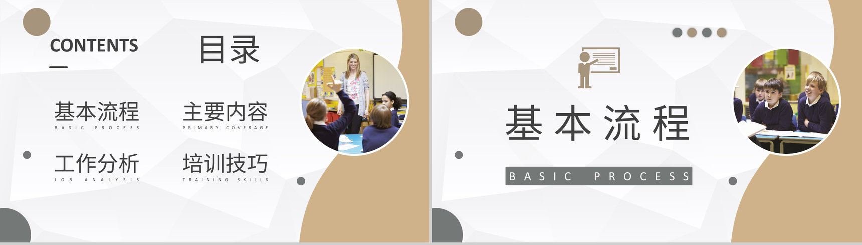 中小学校教师教学工作总结班主任年度培训计划汇报PPT模板-2