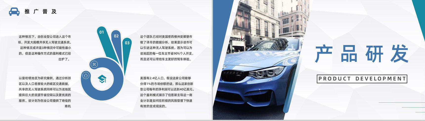 无人驾驶汽车的利与弊数据分析智能技术发展情况知识培训PPT模板-4