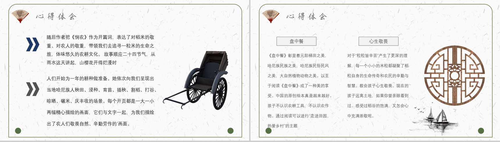 教师备课《盘中餐》内容简介名著导读PPT模板-3