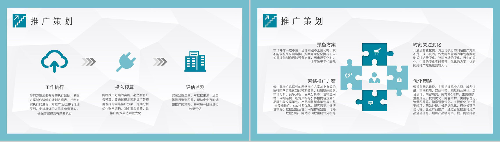 公司网站运营竞价推广工作计划网络推广营销方案汇报PPT模板-5