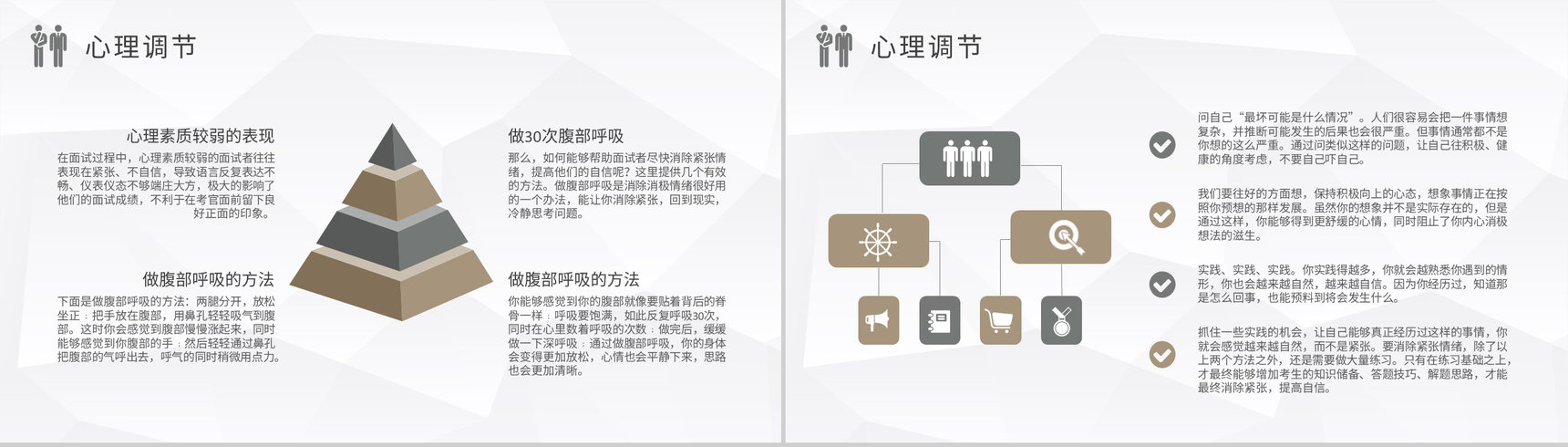 求职者自我心理调节技巧总结面试礼仪培训心得PPT模板-5