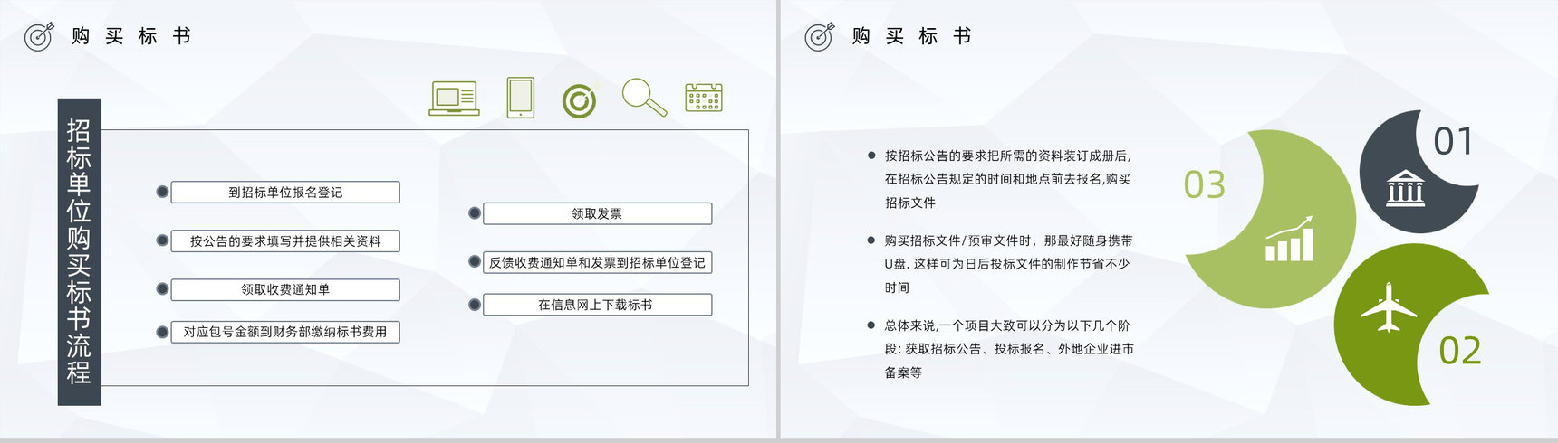 项目申请与标书制作规范流程招标挂网文件的获取知识培训PPT模板-3