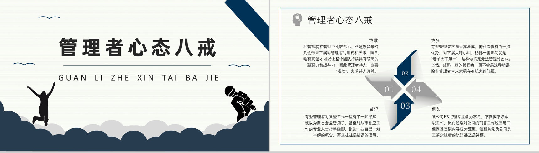 企业管理者要求和心态调节的方法及技巧培训课程与收获PPT模板-5
