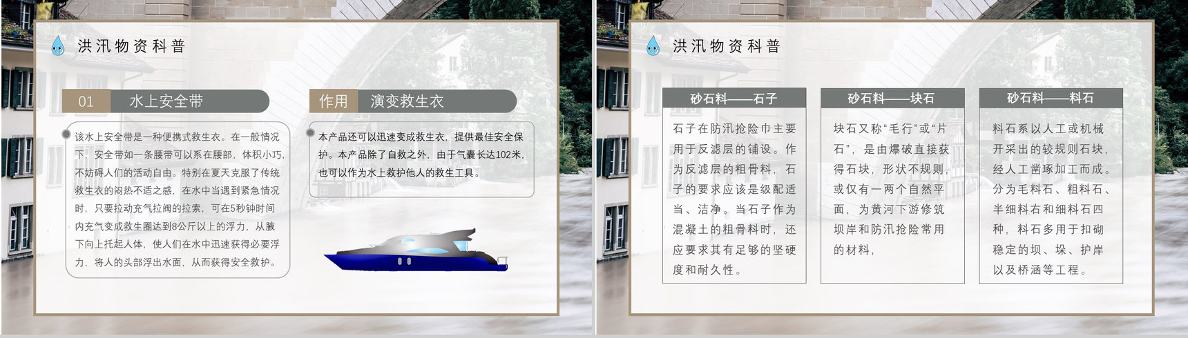 雨季防洪防汛的应急措施和方法社区工作人员培训讲座PPT模板-12