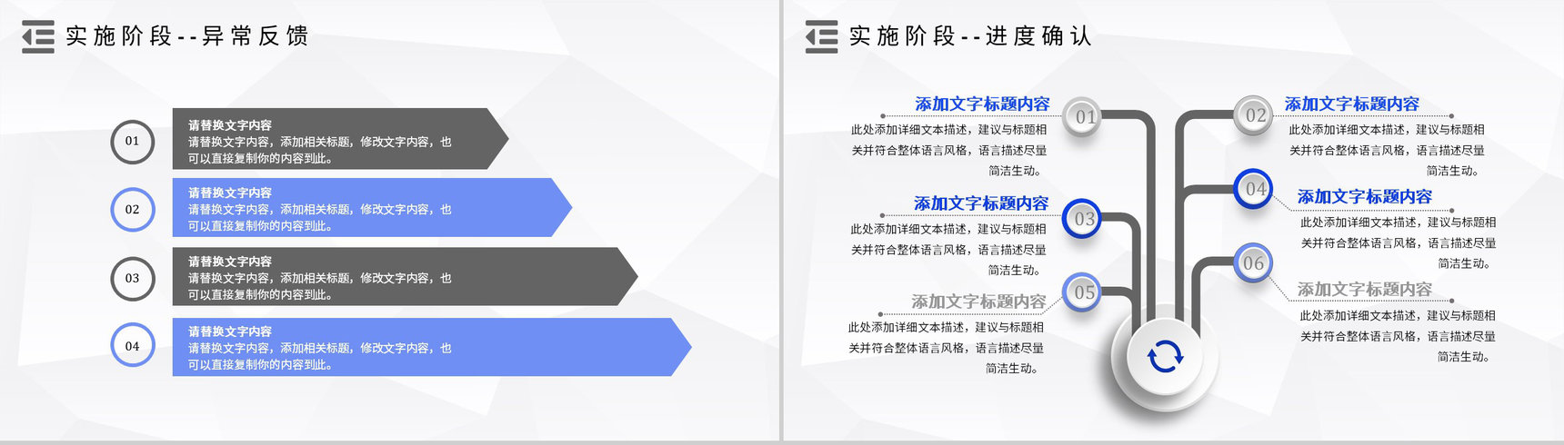 品管圈案例分析PDCA循环的四个阶段管理循环模型PPT模板-12
