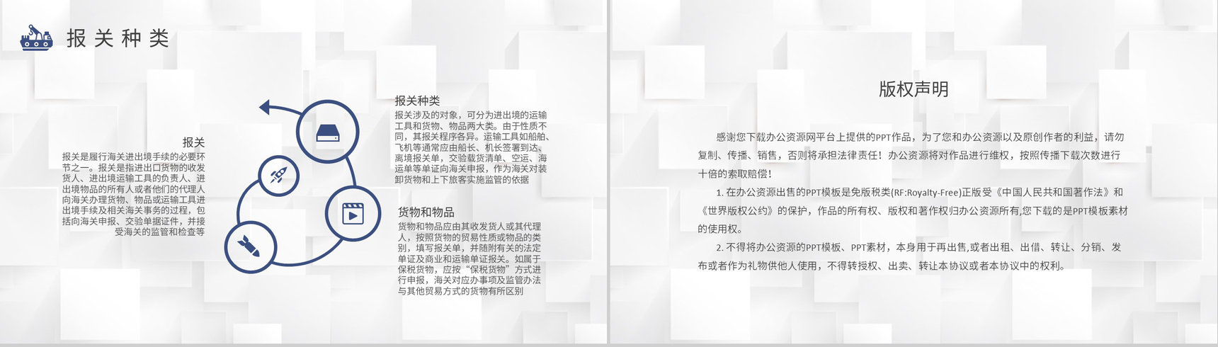 外贸业务流程培训方案进口报关基本流程学习PPT模板-8