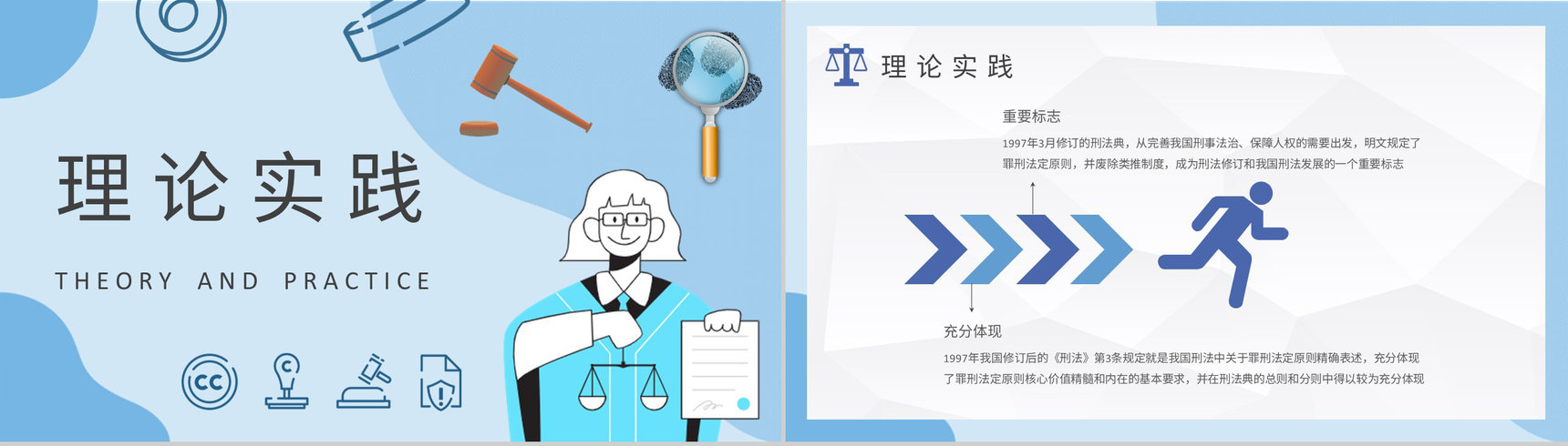 法学理论知识普及教育培训罪行法定的派生原则学习PPT模板-7