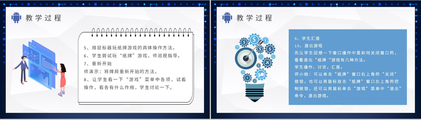 信息技术教学设计过程培训教师讲课工作汇报PPT模板-6