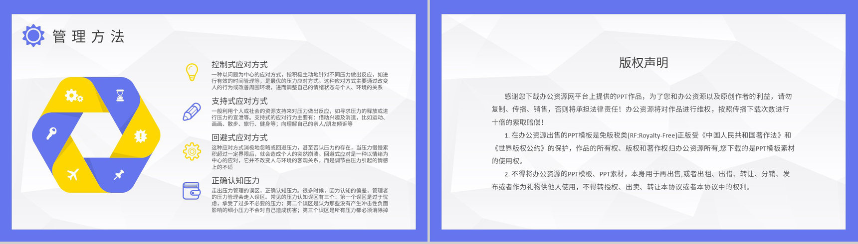 员工个人心态管理技巧总结职场压力管理培训课程PPT模板-8