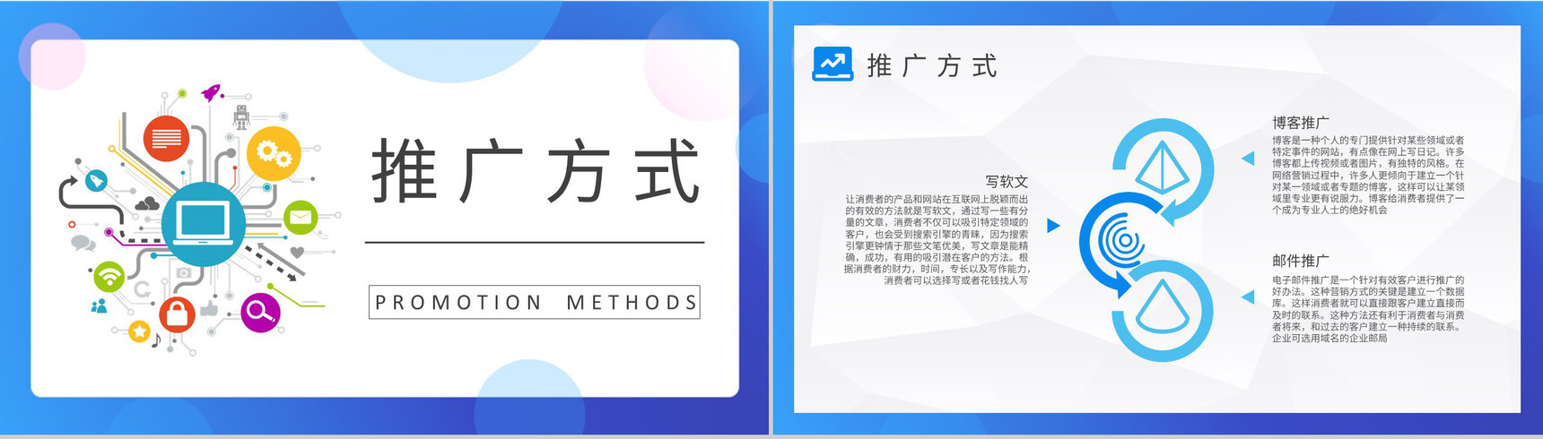 互联网行业网络推广方案公司网络运营情况汇报PPT模板-7