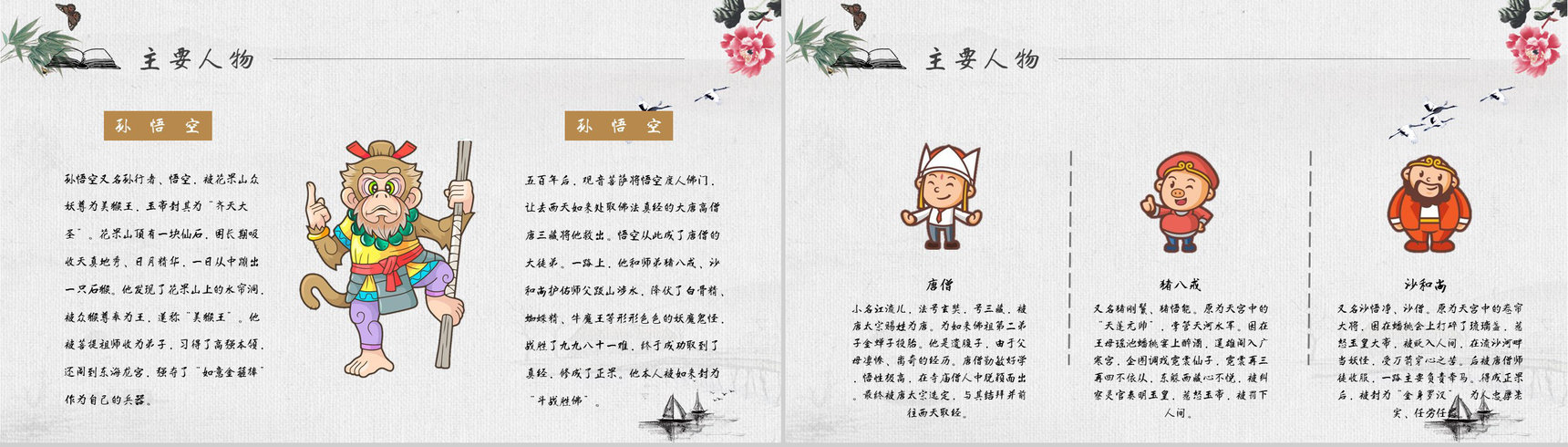 教师备课《西游记》艺术特色心得体会PPT模板-6