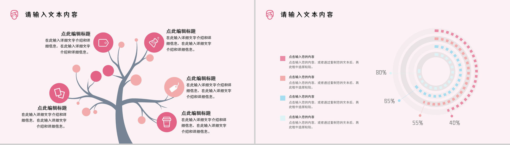 微创整形美容医院医疗机构项目简介女生美容皮肤护理课件PPT模板-7