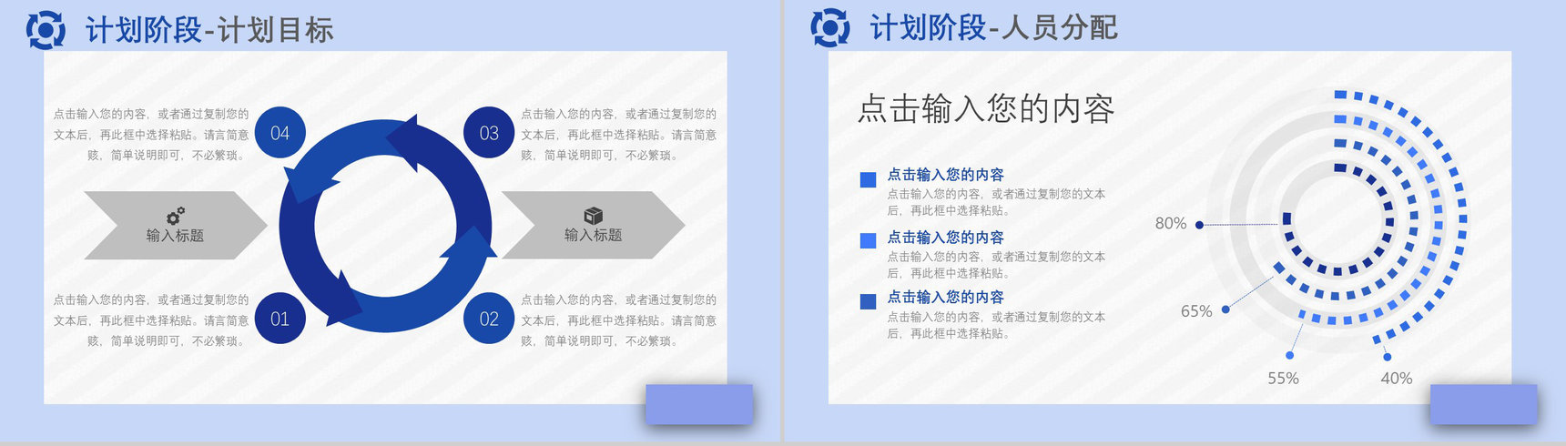 品管圈PDCA循环案例护理汇报计划执行检查纠正工作方法总结PPT模板-7