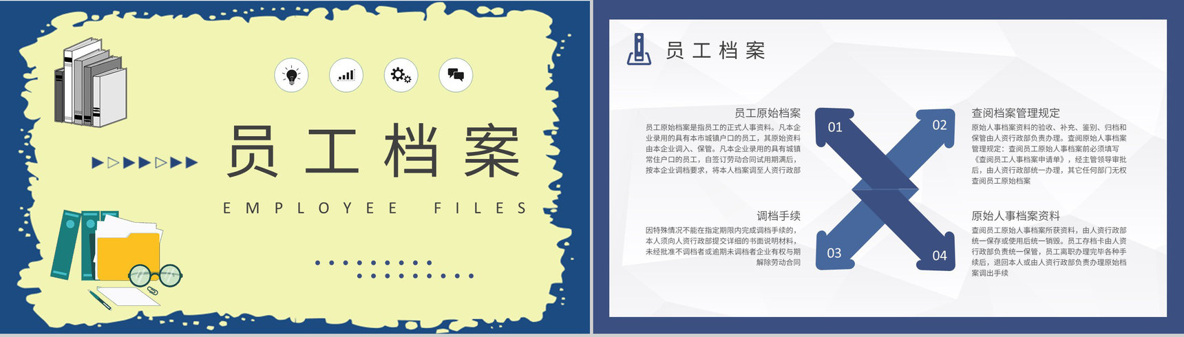 档案管理制度构成内容总结公司财务合同管理工作培训PPT模板-7