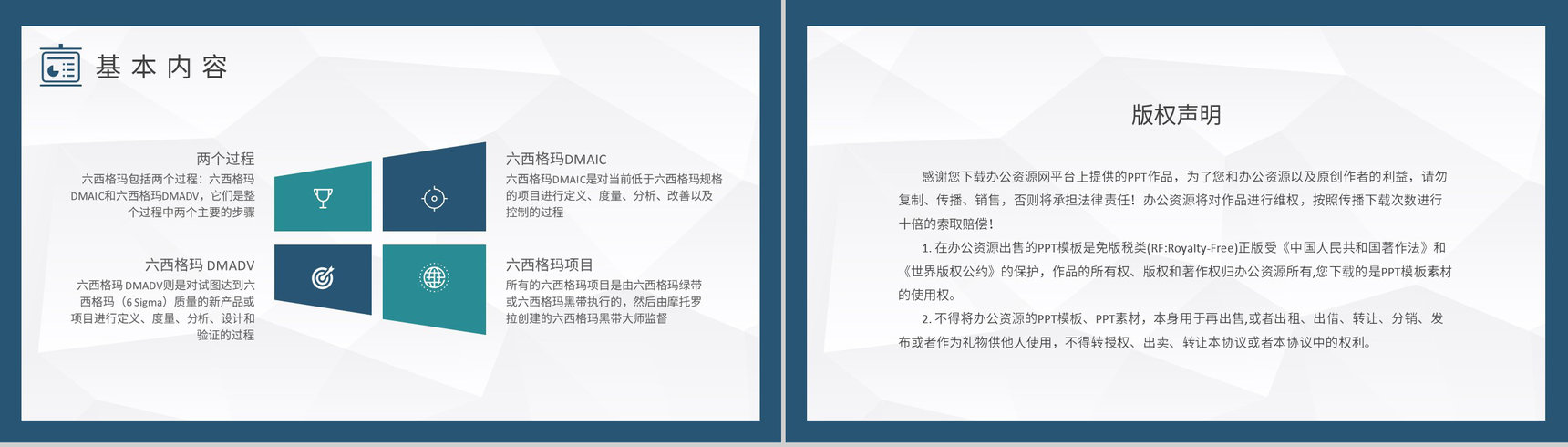 六西格玛基础知识学习单位全面质量管理流程介绍PPT模板-8