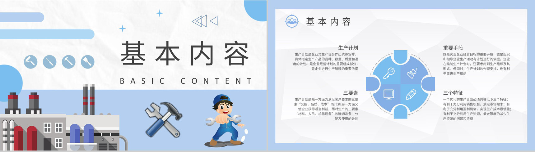 生产车间产能规划总结工厂生产计划管理流程方案介绍PPT模板-5
