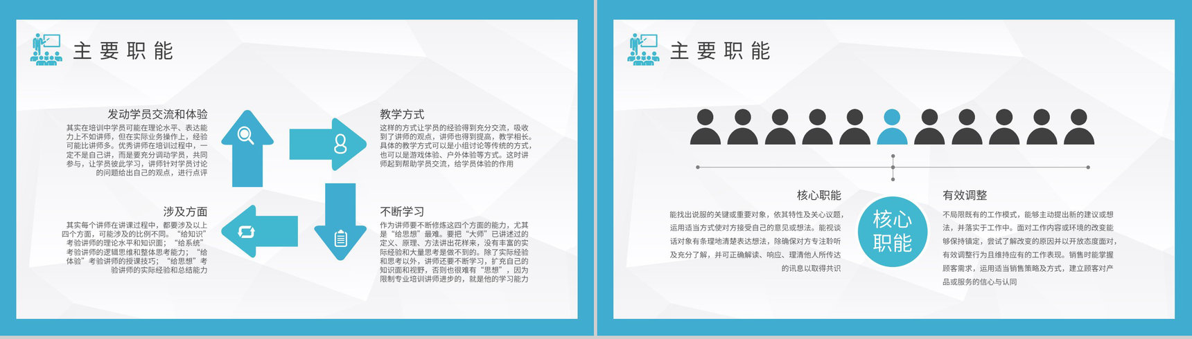 讲师授课技巧培训课件团队销售人员培训实施计划PPT模板-5