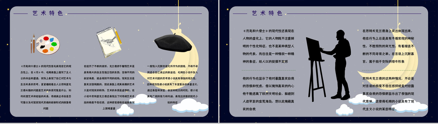 好书推荐之《月亮与六便士》作品内容介绍艺术特色赏析知识培训PPT模板-10