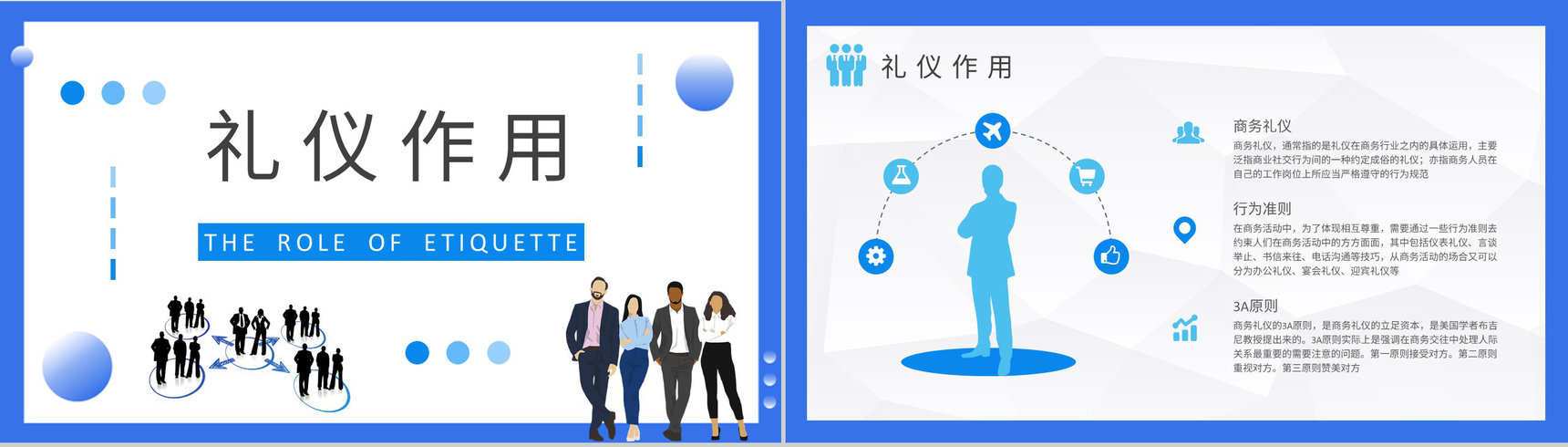 商务礼仪的重要性学习员工职场礼仪规范培训PPT模板-5