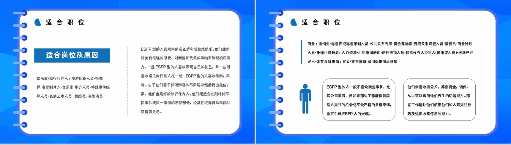 员工职业性格测试MBTI性格分析情况总结ESFP类型工作优势劣势梳理PPT模板-16