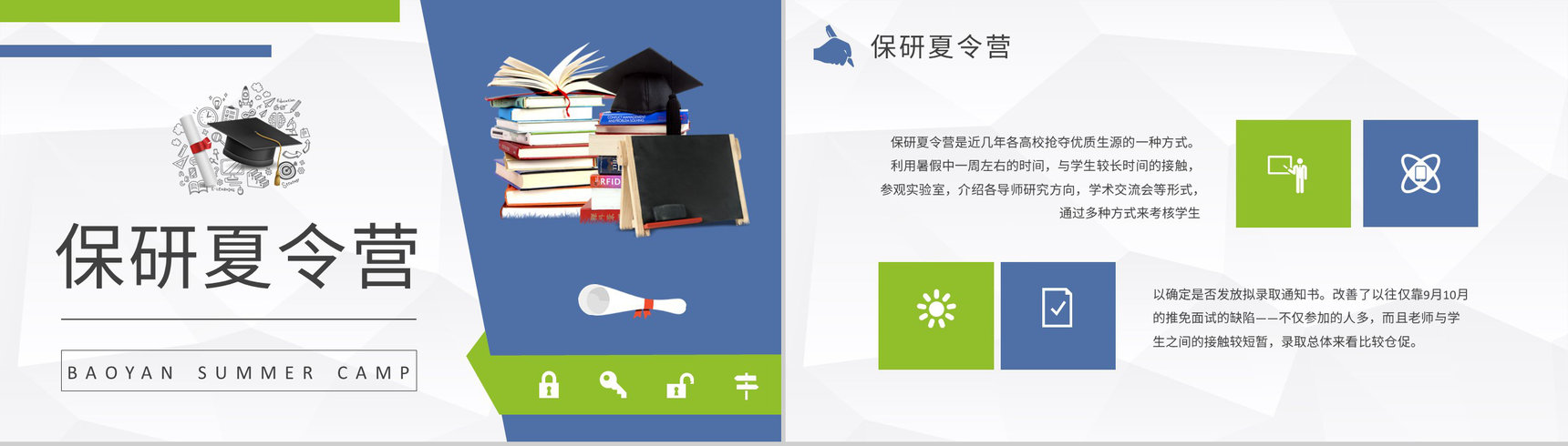 大学生考研事项培训讲座保研经验交流会感想PPT模板-6