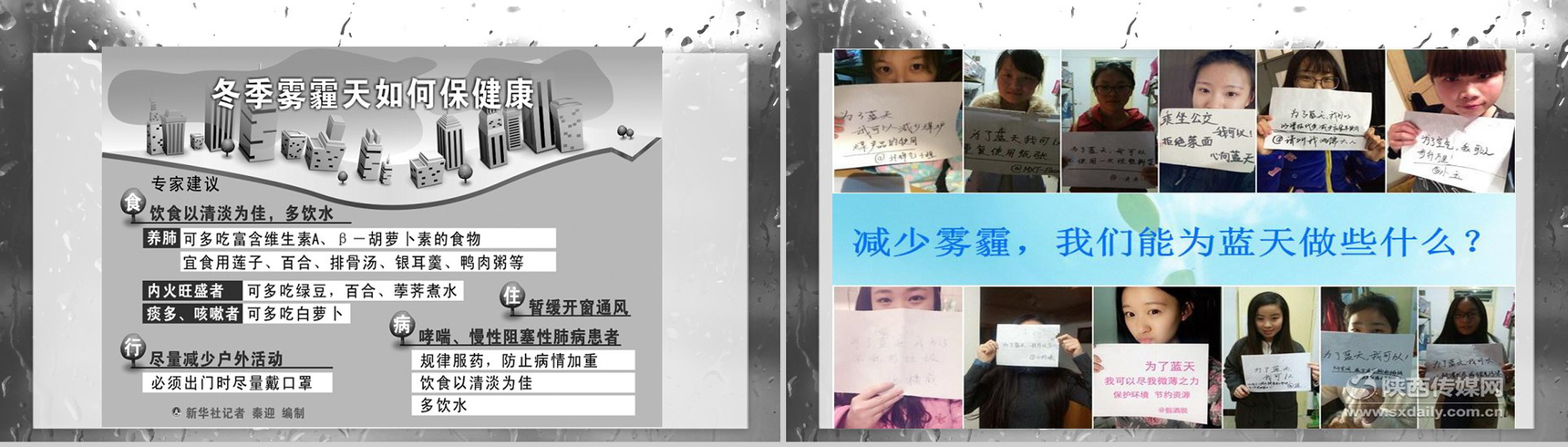 极简商务雾霾知识培训PPT模板-13