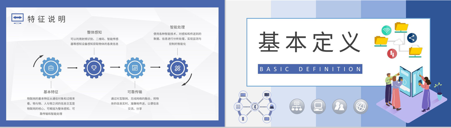 互联网行业公司员工技能提升学习物联网应用技术知识培训PPT模板-3