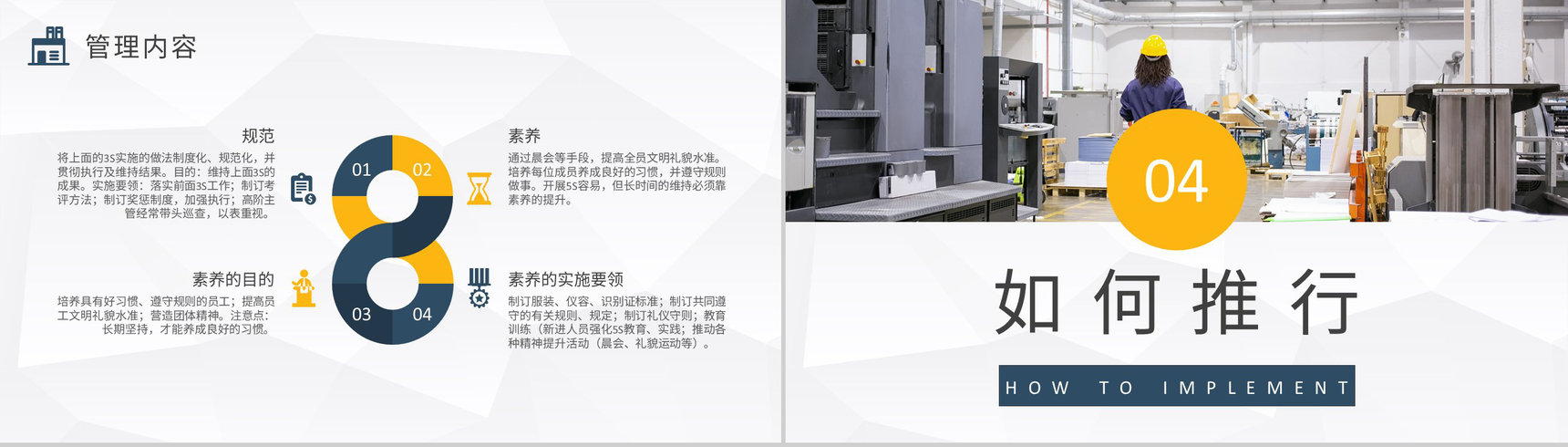 企业生产车间管理工作计划方案5S现场管理知识培训学习PPT模板-8