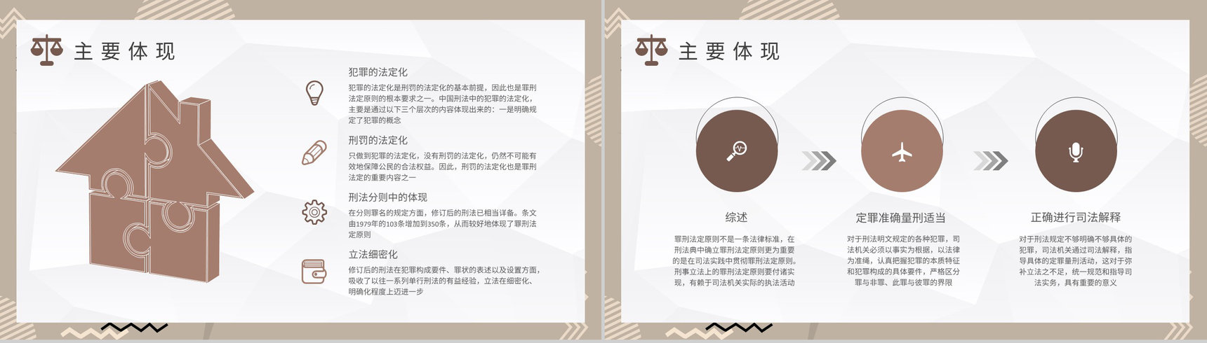 法学专业学生罪行法定原则内容定义培训法定理论知识学习PPT模板-3
